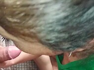 Sultry amateur wife with big butt pleases her man with blowjob and gets on all fours to take his phallus into vagina 4