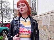 Amateur German teeny agreed to have sex with a pickuper, and got her trimmed pussy properly nailed 4