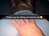 The guy borrows his best friend’s slutty girlfriend and uses her tight pussy to the fullest at the dorm 8