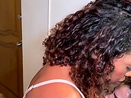 Uninhibited Latina seduces her bestie’s BF on blowjob and shares the cock with the girlfriend in POV 8