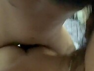 Aroused Asian dude licked and sucked nipples of his nude GF before shoving his XXX tool into her anus 10