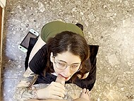 Emma Fiore, the skilled gamer chick, indulges in passionate oral pleasure showcasing her love for your manhood. 6