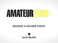 Ebony beauty July Di Maggio enjoys intense outdoor action in a steamy scene from AMATEUR EURO. 11