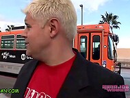 Porno Dan indulges in a steamy encounter with a fan, showcasing his prowess alongside Sara Jay. 4