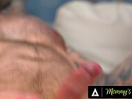 MOMMY'S BOY - All-Natural MILF Lauren Phillips Caught in a Steamy Encounter with a Young Lover. 9