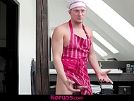 Rika Fane indulges in the chef's special cream in an exclusive video on KarupsPC. 4