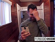 Naughty teen loves to fuck with her stepbrother 8