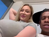 Lil D entices with a tantalizing performance in a teaser featuring busty Canadian Aria Six. 4