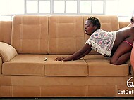 EatOutLocal indulges in interracial anal pleasure with a 24-year-old African black woman named Gracy who enjoys have sex with white partners. 5