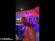 Big orgy with sluts and big black dicks 4