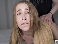 Beautiful Young Woman Brutally Penetrated.  8