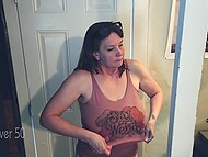 A mature woman entices a young tenant in her basement in the video by Sexover50. 6