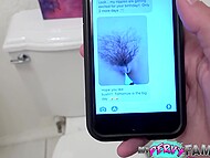 Ricky Spanish engages in sneaky encounters with Sheena Ryder, involving sexting, oral sex, and intercourse. 4