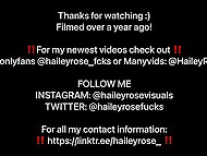 Hailey Rose experiences an intimate moment with her stepbrother in a unique and passionate encounter. 11