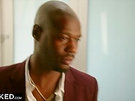 Anton Harden surprises Brandi Love with a special BBC gift on their anniversary in a steamy scene. 5