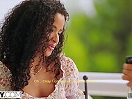 Christian Clay showcases his undeniable charm as he explores new depths of passion with Mia in a captivating TUSHY scene. 5