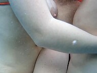 Violet Myers shines in a steamy bikini threesome scene with Angela White. 11