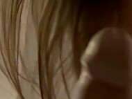 Angelina Diamanti, the alluring beauty with captivating blue eyes, surprises with her hidden kinky side during a steamy massage encounter. 8