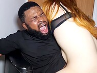 White Diamond is gifted with Krissyjoh's massive BBC in a steamy holiday exchange. 10