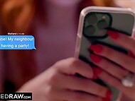 Jamie Knoxx joins in for an intense scene with Maitland Ward in a Blacked Raw production. 4