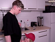 Thanked the courier for delivering the bulky package. 4