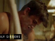 Nathan Bronson stars in a taboo-themed adult film alongside Kenzie Reeves as step siblings exploring their desires. 11