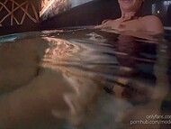 Noratheo indulged in daring public intimacy in the sauna and pool. 6