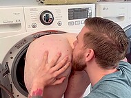 I Fuck My Stepmom Stuck in the Washing Machine and Give Her an Unforgettable Experience with Steve Rickz. 5
