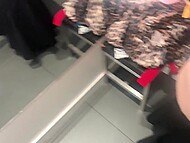 HungryKittty indulged in a daring sex with a sales assistant in the dressing room. 7