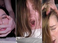 Cute Girls Love It ROUGH - BLEACHED RAW - BEST Compilation 10