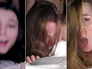 Cute Girls Love It ROUGH - BLEACHED RAW - BEST Compilation 9