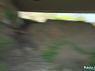 Public Agent - Charming young Ukrainian talked into having sex with a stranger outdoors 5