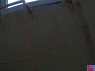 Shykinky18, a real 18-year-old experiences intense anal on the 11th floor. 4