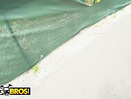 Rose Monroe, a Latin beauty, picks up strangers on the Reverse BangBus. 11