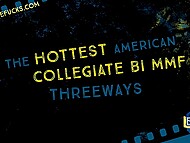 Ellis and Jamie collaborate with young Alex in Bi College Fucks.  5