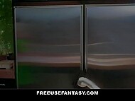 Kit Mercer enjoys being a free use step daughter getting fucked hard in front of everyone. 6