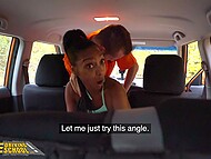 Asia Rae from Fake Driving School gets into a sticky situation and ends up getting intimate. 4