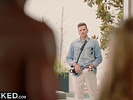 Eli's infatuation with Kendra Sunderland unfolds in BLACKED Kendra Sunderland Obsession part 1. 10