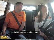 Stacy Cruz from Driving School gets intimate with her instructor. 5