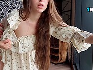 Deluxe_Bitch is alone with her half-sister, wondering what she's up to. 6