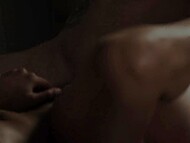 Jada Kai and Jackie Knight engage in intimate activities in the locker room. 9