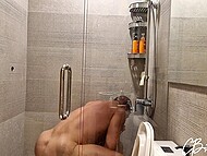 Cail Brodnevski enjoys a steamy encounter with a friend's girlfriend in the shower. 7