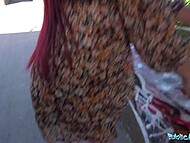 Public Agent Yenifer Chacon has a pretty face, bubble butt, and gets wet. 5