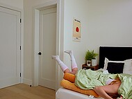 Elly Clutch switches my toy for the real deal. 4