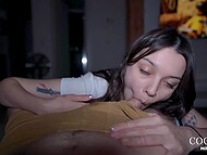 Coconey perfectly finishes a romantic sex in Prague 4