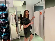 Polish couple ChihuahuaSU's shopping spree ends with fuck in the mall. 4