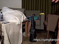 Siswet enjoys a deep ride on a massive tower 5