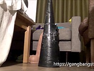 Siswet enjoys a deep ride on a massive tower 8