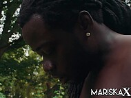 Mariska X's husband offers her to a BBC in a hot video. 5