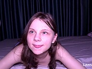 18 years old Cutie Gets Her Hole Stretched By A Huge Dick 7